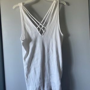 Cute white tank top